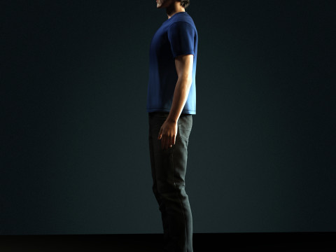 Adrien Brody Character Modèle 3D
