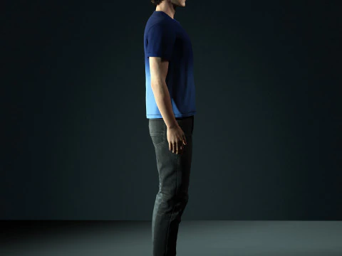 Adrien Brody Character 3D Model