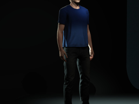 Adrien Brody Character Modèle 3D