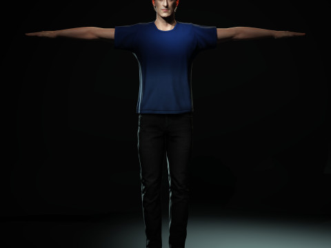 Adrien Brody Character Modèle 3D