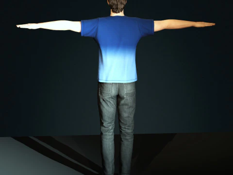 Adrien Brody Character 3D Model