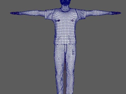 Adrien Brody Character 3D Model