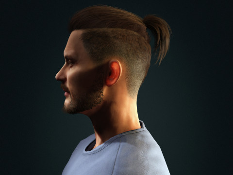 Tom Hardy Character 3D Model