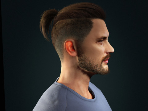 Tom Hardy Character 3D Model