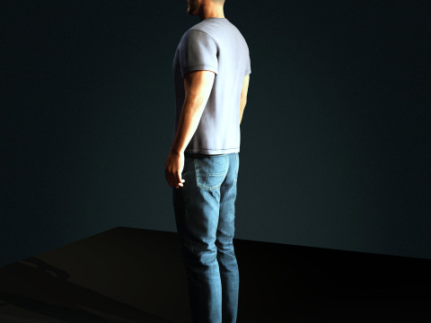 Tom Hardy Character 3D Model
