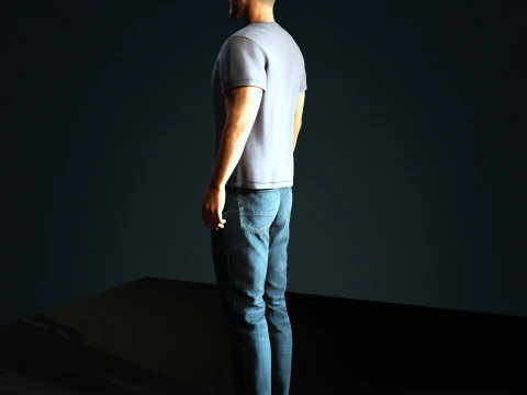 Tom Hardy Character 3D Model
