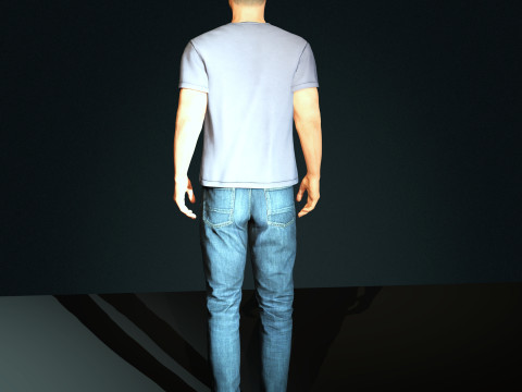 Tom Hardy Character 3D Model