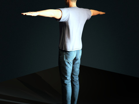 Tom Hardy Character 3D Model