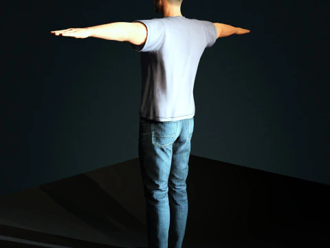 Tom Hardy Character 3D Model