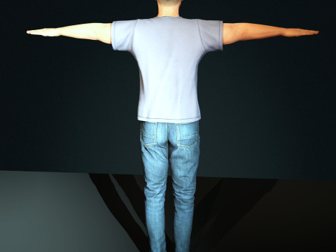 Tom Hardy Character 3D Model