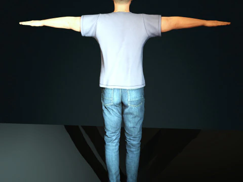 Tom Hardy Character 3D Model