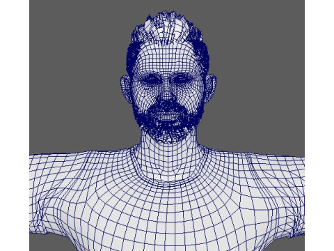 Tom Hardy Character 3D Model