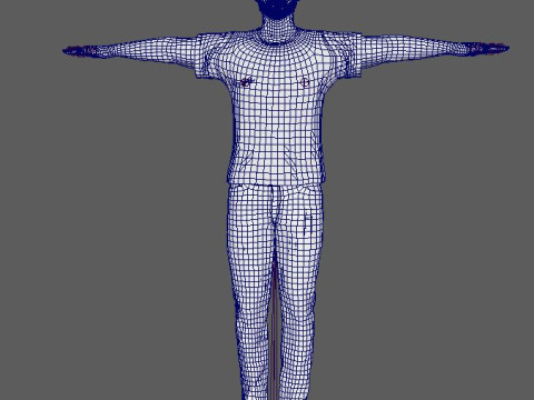 Tom Hardy Character 3D Model