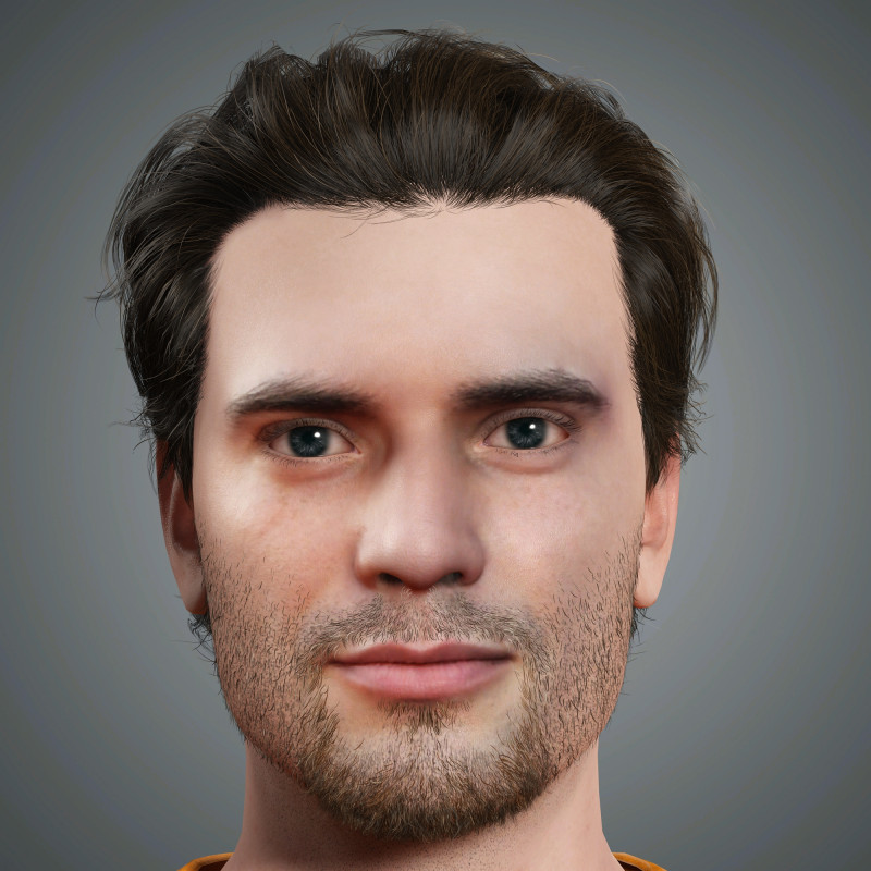 David Corenswet Character 3D Model .c4d .max .obj .3ds .fbx .stl .blend