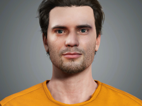 David Corenswet Character 3D Model