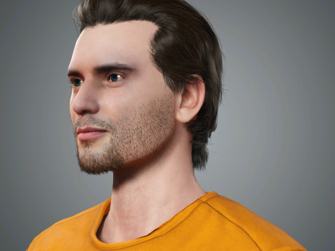 David Corenswet Character 3D Model