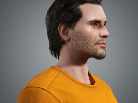 David Corenswet Character 3D Model