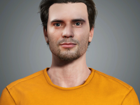 David Corenswet Character 3D Model