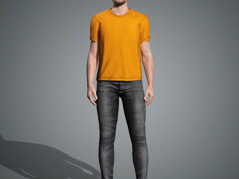 David Corenswet Character 3D Model