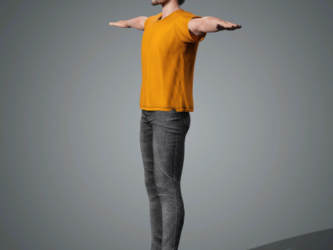 David Corenswet Character 3D Model