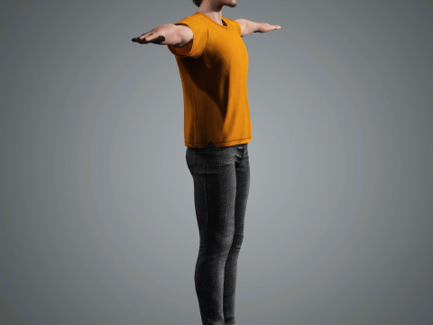 David Corenswet Character 3D Model