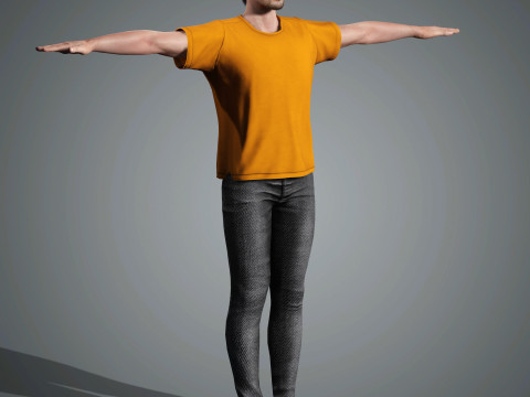 David Corenswet Character 3D Model