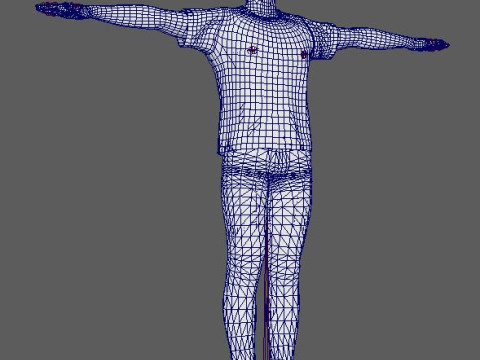 David Corenswet Character 3D Model