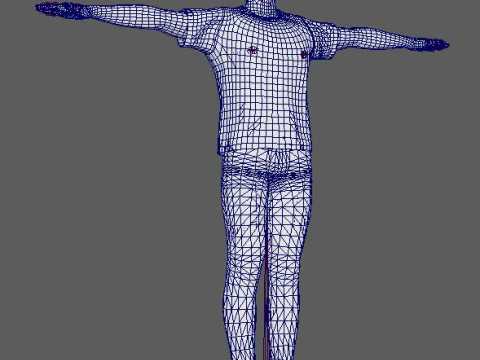 David Corenswet Character 3D Model