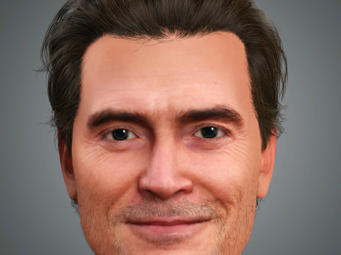 Billy Crudup Character 3D Model