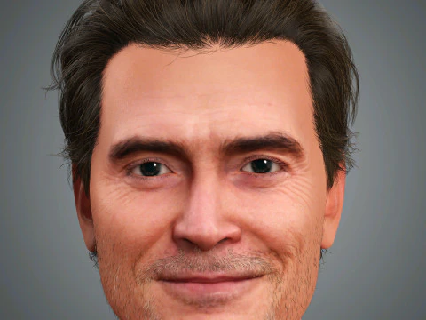 Billy Crudup Karakteri 3D Model