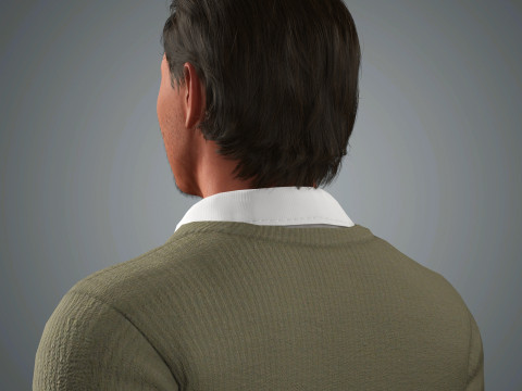 Billy Crudup Character 3D Model