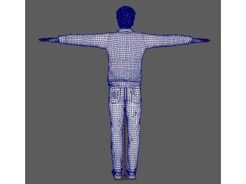Billy Crudup Character 3D Model