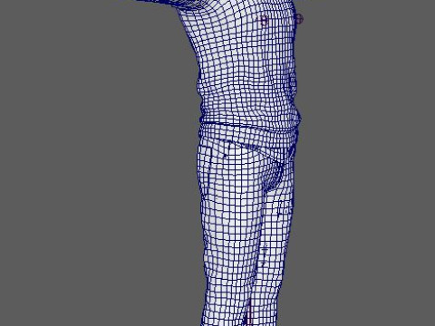 Billy Crudup Character 3D Model