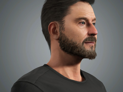 Walter White - Bryan Cranston Character 3D Model