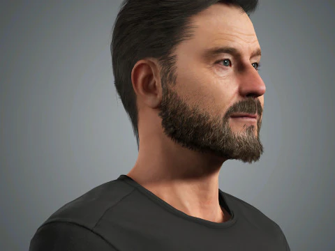 Walter White - Bryan Cranston Character 3D Model