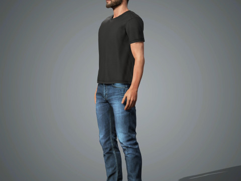 Walter White - Bryan Cranston Character 3D Model