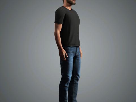 Walter White - Bryan Cranston Character 3D Model