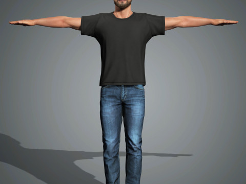 Walter White - Bryan Cranston Character 3D Model