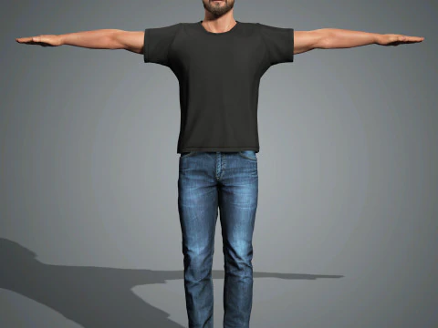 Walter White - Bryan Cranston Character 3D Model