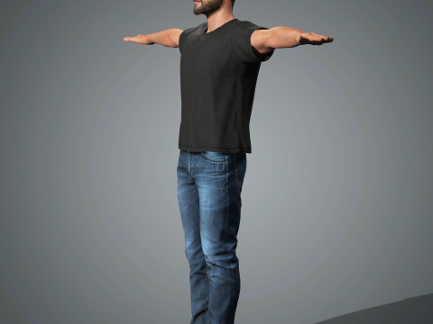 Walter White - Bryan Cranston Character 3D Model