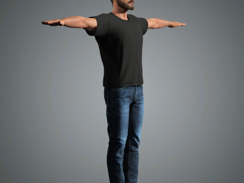 Walter White - Bryan Cranston Character 3D Model