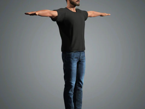 Walter White - Bryan Cranston Character 3D Model