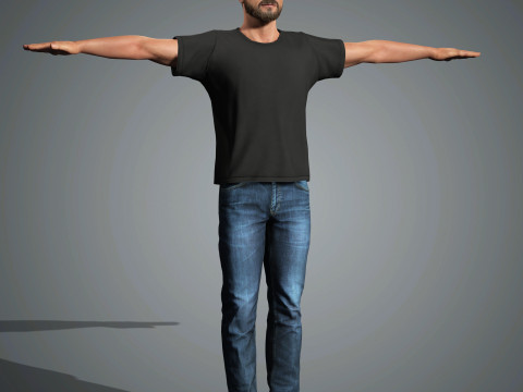 Walter White - Bryan Cranston Character 3D Model