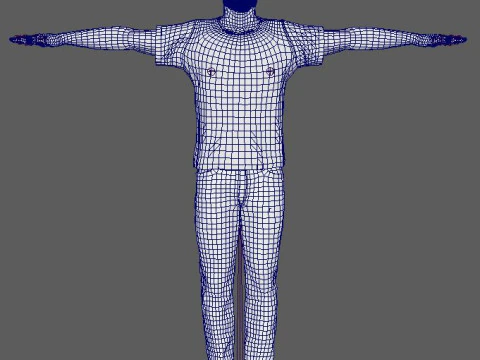 Walter White - Bryan Cranston Character 3D Model