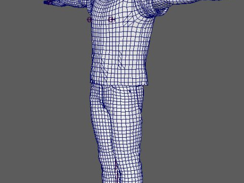 Walter White - Bryan Cranston Character 3D Model