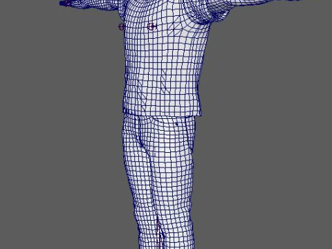 Walter White - Bryan Cranston Character 3D Model