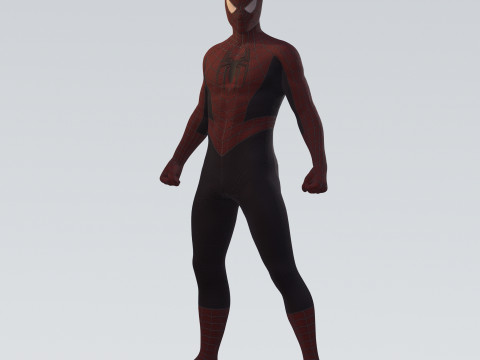 Spider-Man Character 3D Model