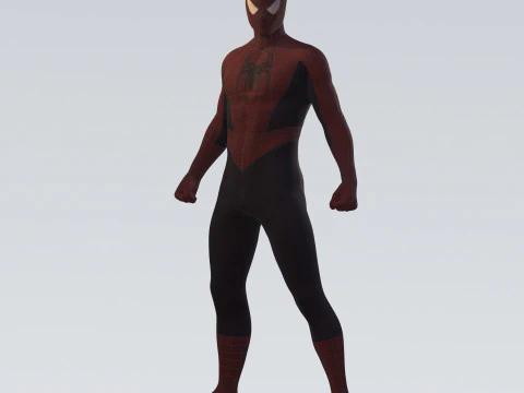 Personaggio dell'Uomo Ragno Modello 3D