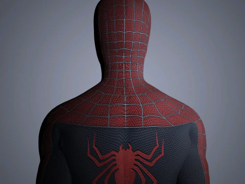 Spider-Man Character 3D Model