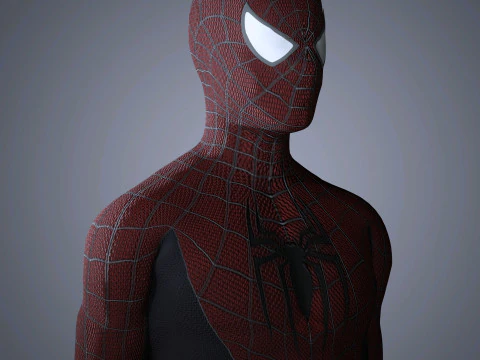 Spider-Man Character 3D Model